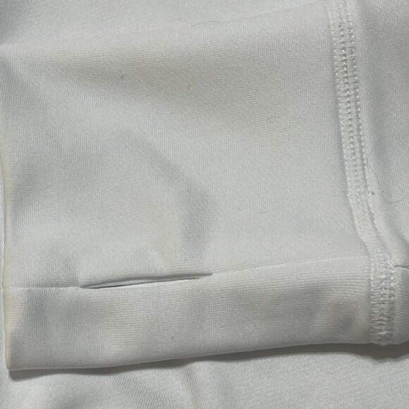 Banana Republic Outlet Performance XL Sweatshirt White Crew Neck Extra Large Wom - Picture 4 of 6
